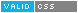 Valid CSS