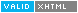 Valid XHTML